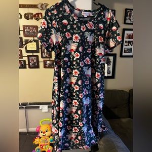 Lularoe dress, never worn, cotton dress, size medium